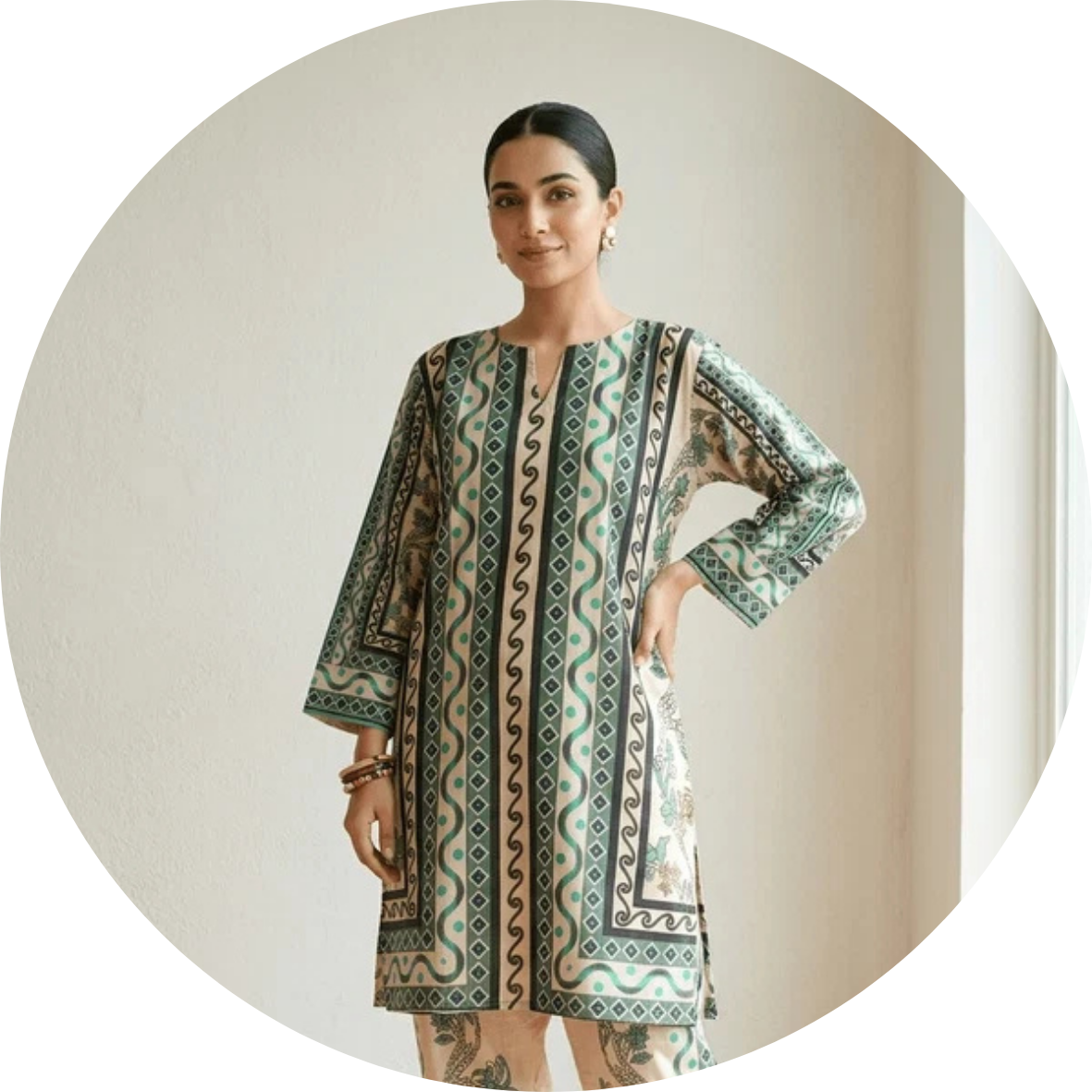 2 PC Pure Lawn - Seemasejee