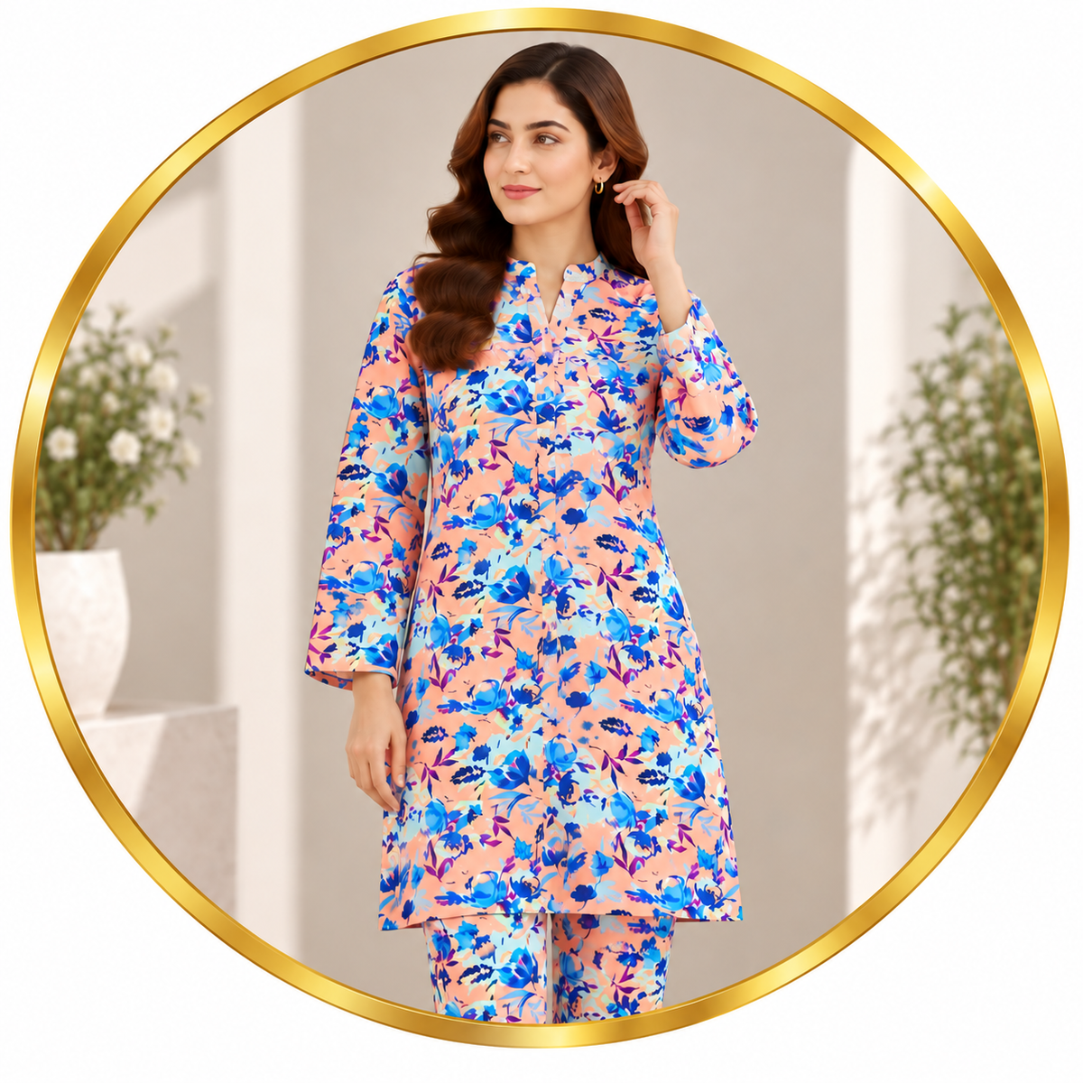 AirLine  Boski Linen 2 Piece Co-Ord Suit
