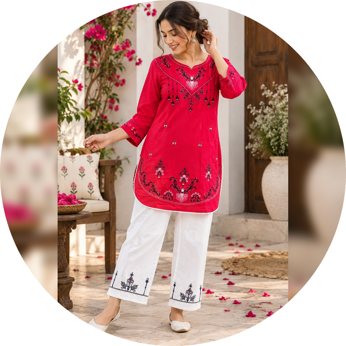 Embroidered Co Ord Sets