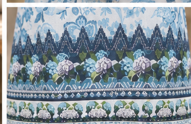 Azure Bloom – Premium 3 Piece Printed Lawn Suit