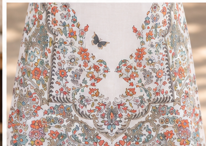 Ivory Bloom – Premium 3 Piece Printed Lawn Suit