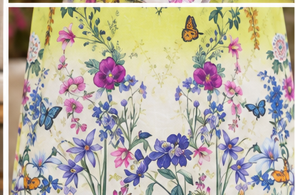Lime Blossom – Premium 3 Piece Printed Lawn Suit