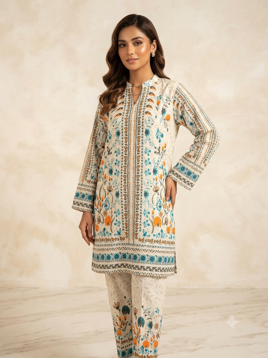 Floral Breeze Pure Lawn