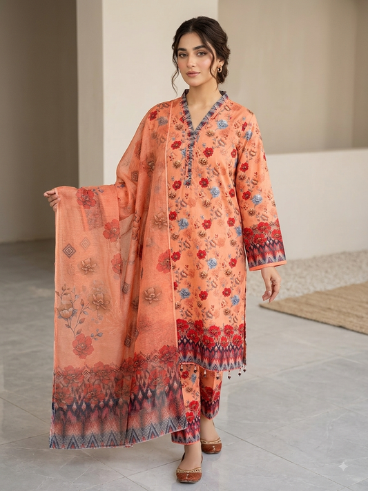 Ayesha – Signature 3 Piece Stitched Suit