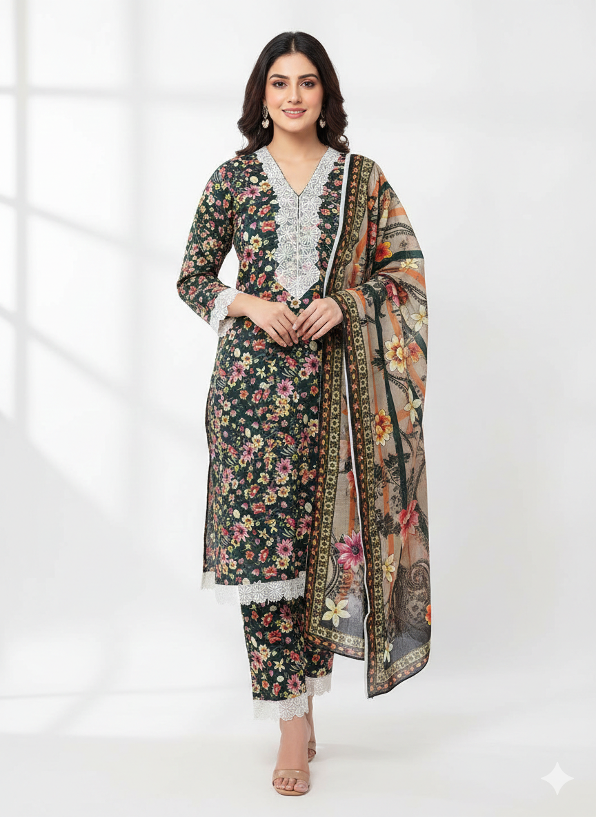 Mahira – Premium Lawn 3 Piece Stitched