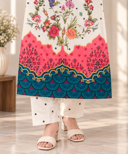 Fall in Love at First Look  – Premium 3 Piece Printed Lawn Suit