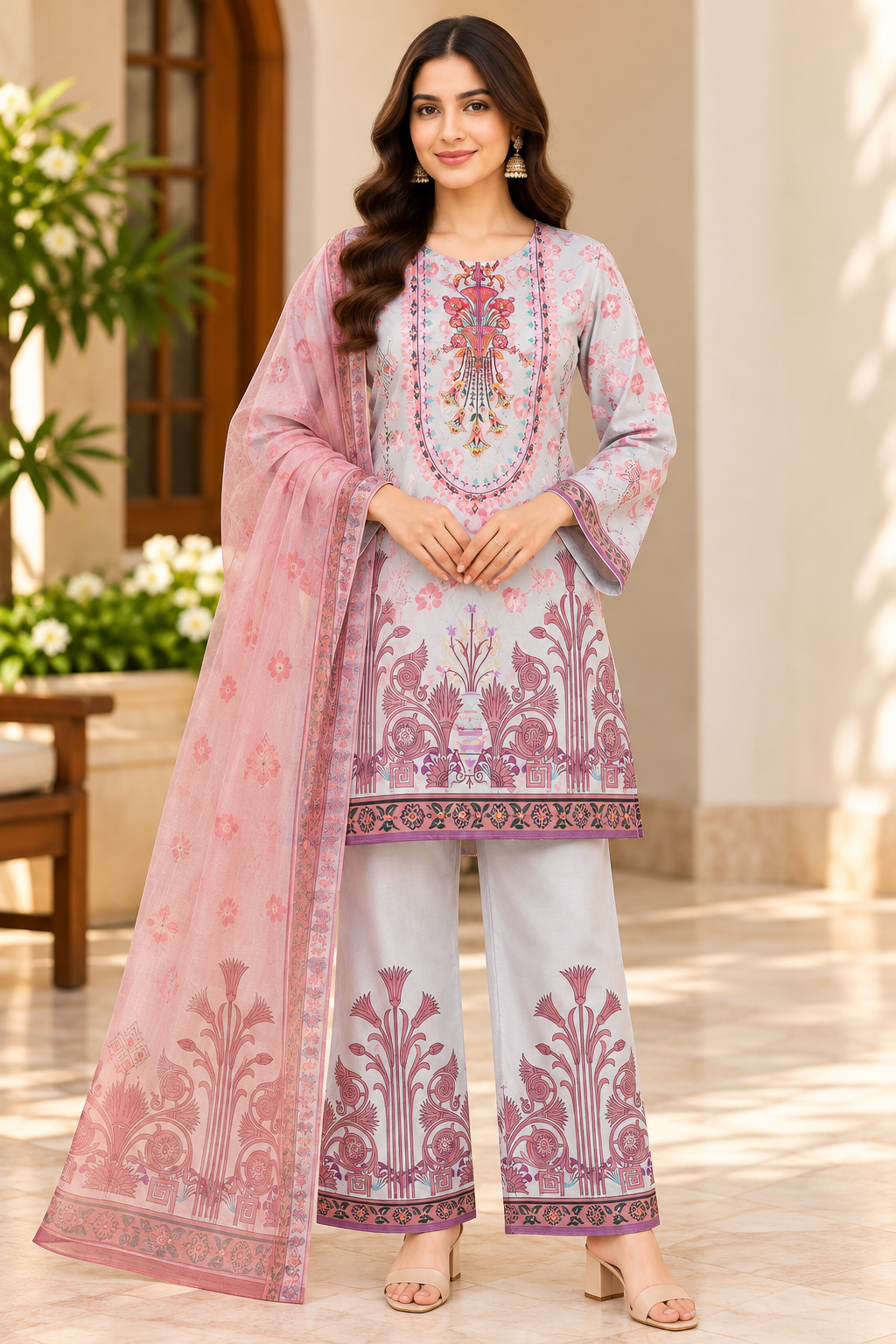 Gulbahar  — Premium 3 Piece Ensemble