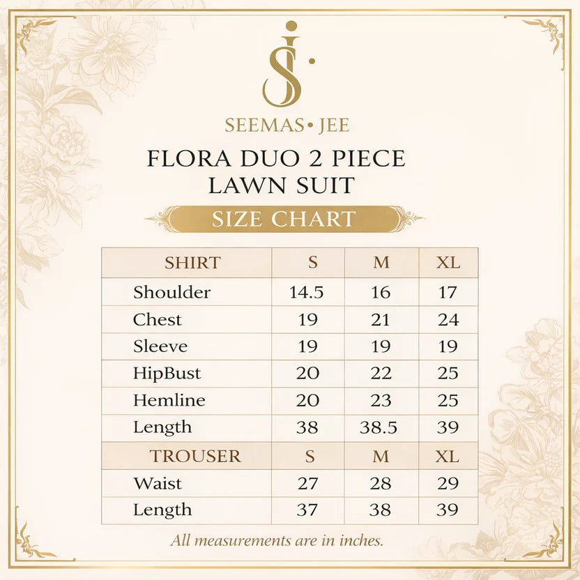 Areeba – Swiss Lawn 3 Piece Stitched Suit