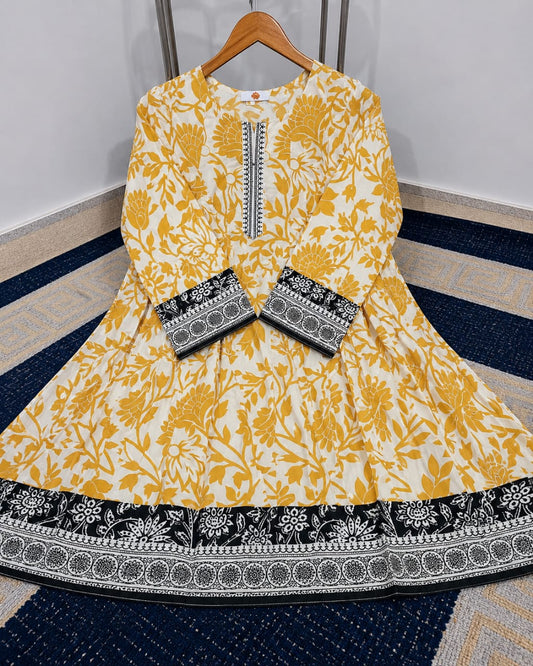 khaadi – BRANDED KALI FROCK