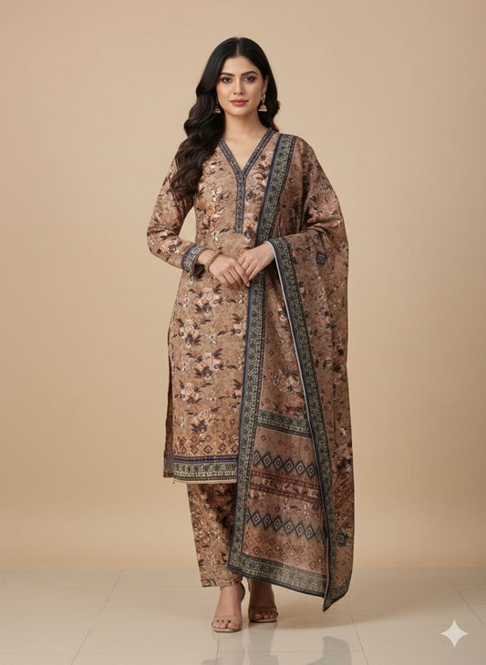 Areeba – Swiss Lawn 3 Piece Stitched Suit