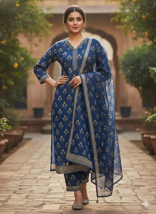 Sabeen Handwork Printed 3 Piece Stitch Suit