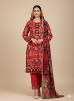 Aafreen – Swiss Lawn Three Piece Stitched Suit