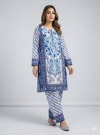 Zavia – Swiss Lawn 2 Piece Stitched Suit