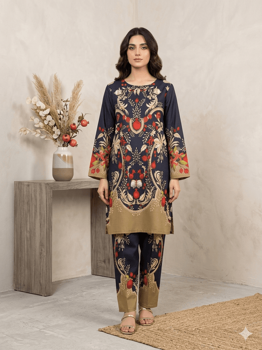 Novera Soft Swiss Lawn 2 Piece Stitched - Seemasejee