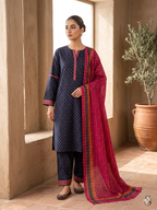 Ziva Lawn Pure Lawn  Stitched 3 Piece Suit