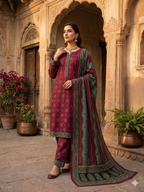 Meher Lawn  Pure Lawn  Stitched 3 Piece Suit