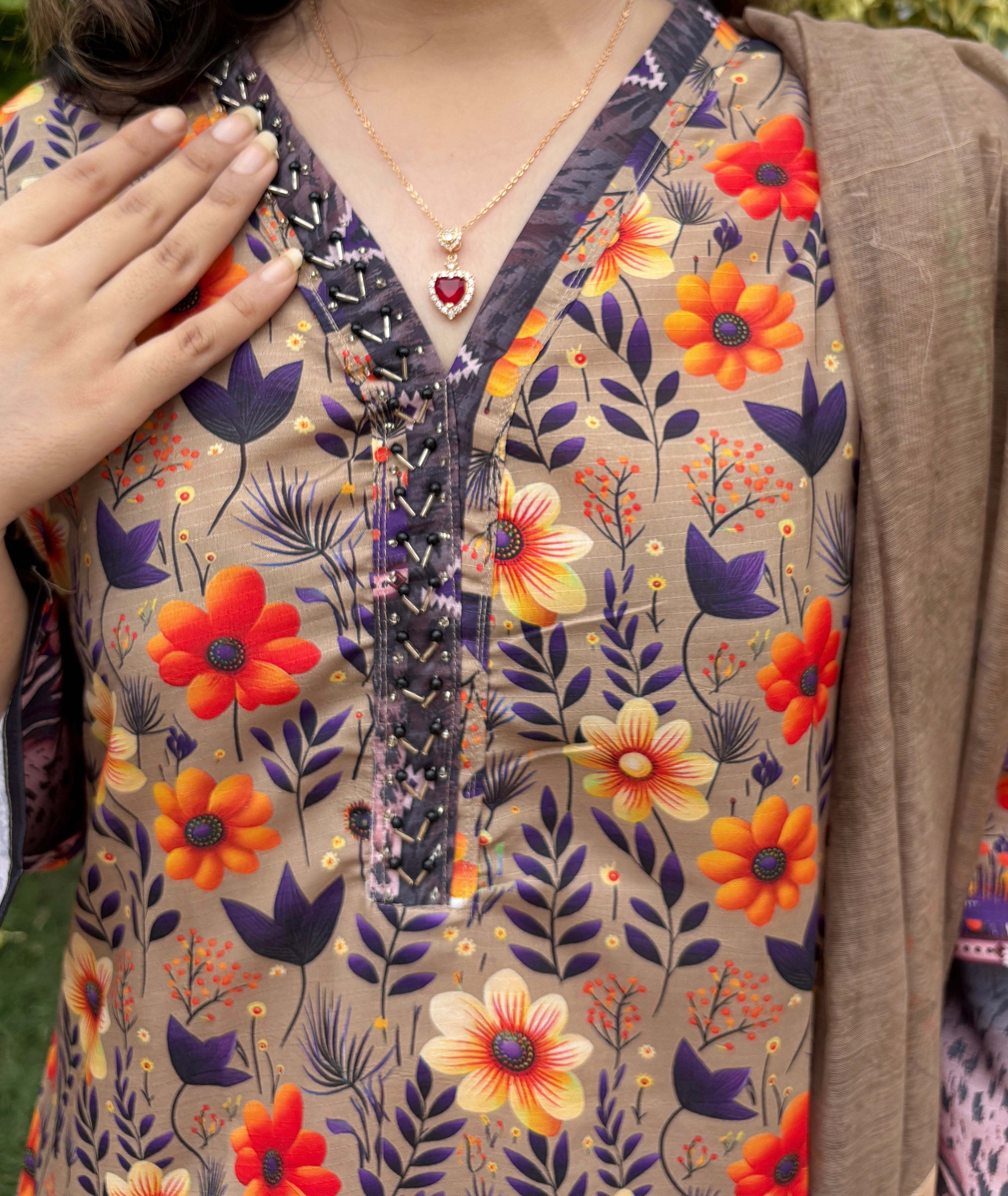 Zara Lawn 3 Piece Stitched