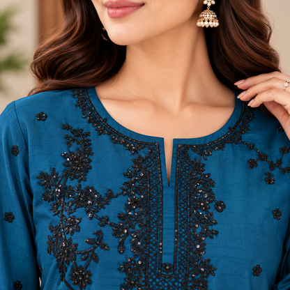 Azura Élan – Signature Embroidered Suit