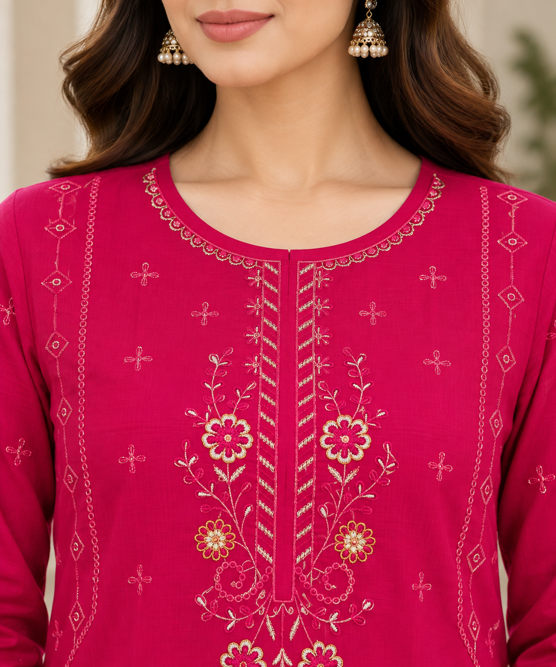 Roselle Fleur – Signature Embroidered Suit