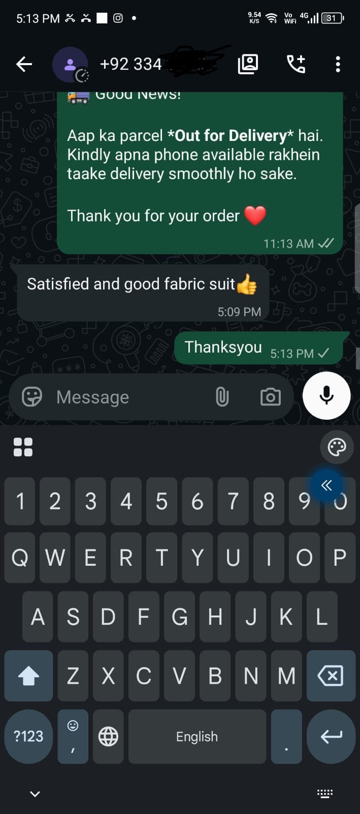 Seemas Jee Customer Feedback