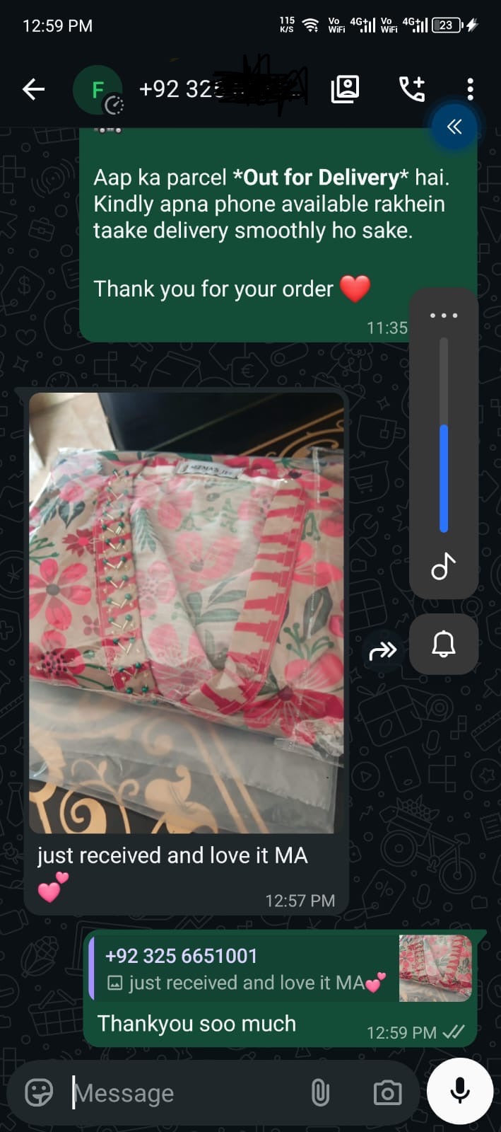 Seemas Jee Customer Feedback