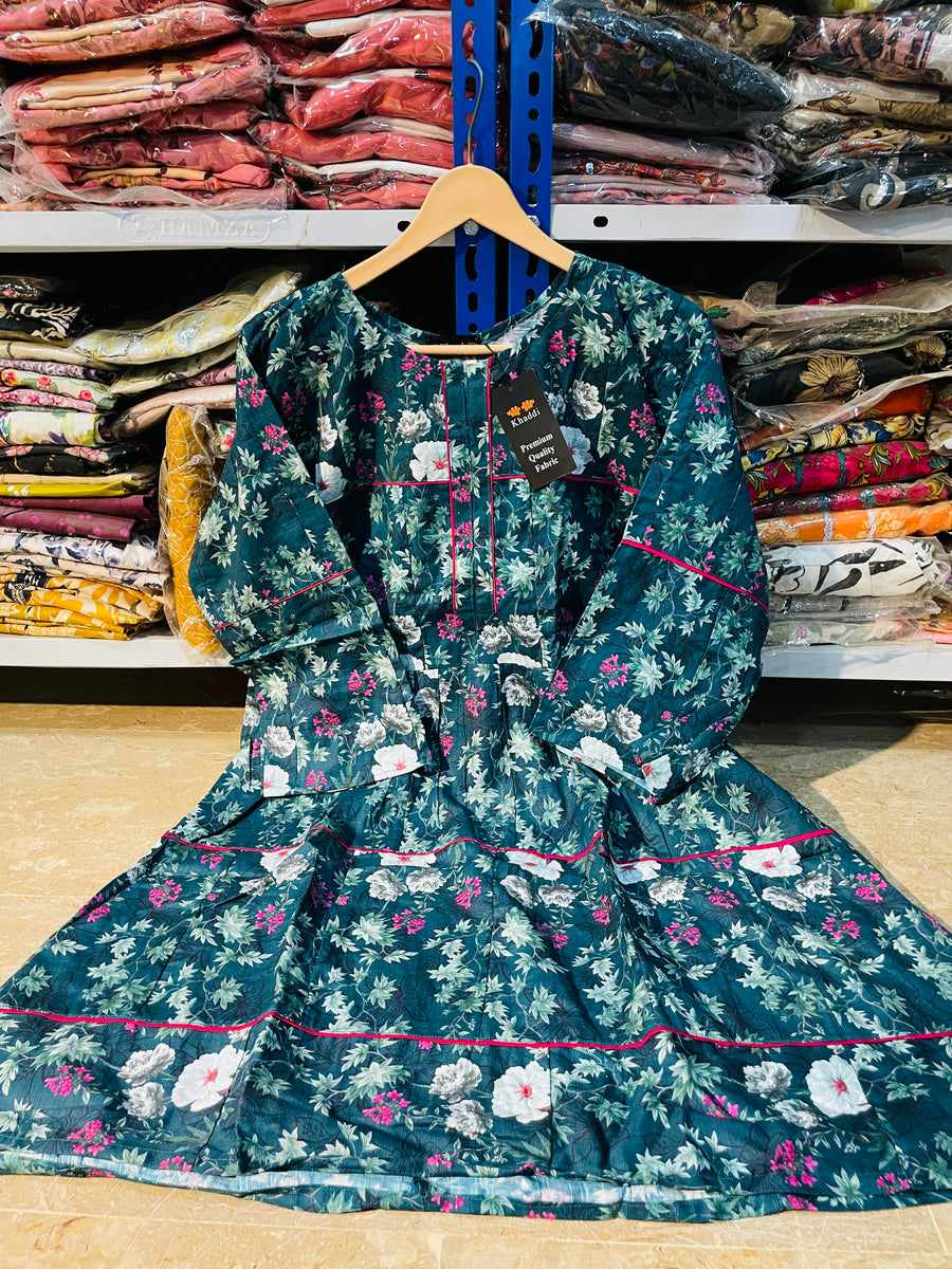 Premium Khader Khadi 1 Piece – Winter Collectionple Frock