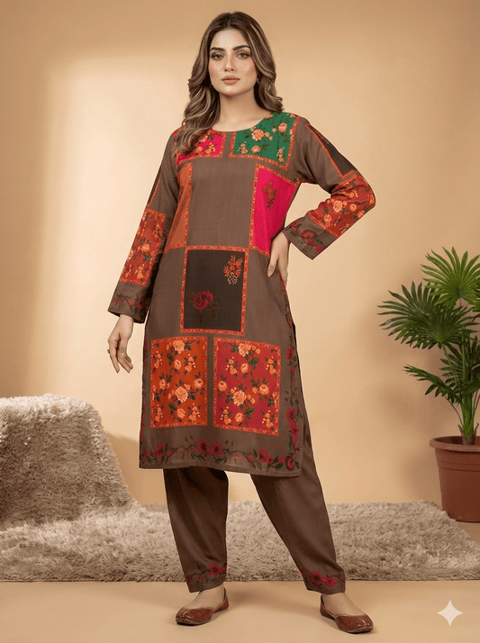Hania – Premium Bana Dora Lawn 2 Piece Stitched - Seemasejee