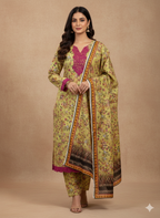 Zunaira – Premium Lawn 3 Piece Stitched