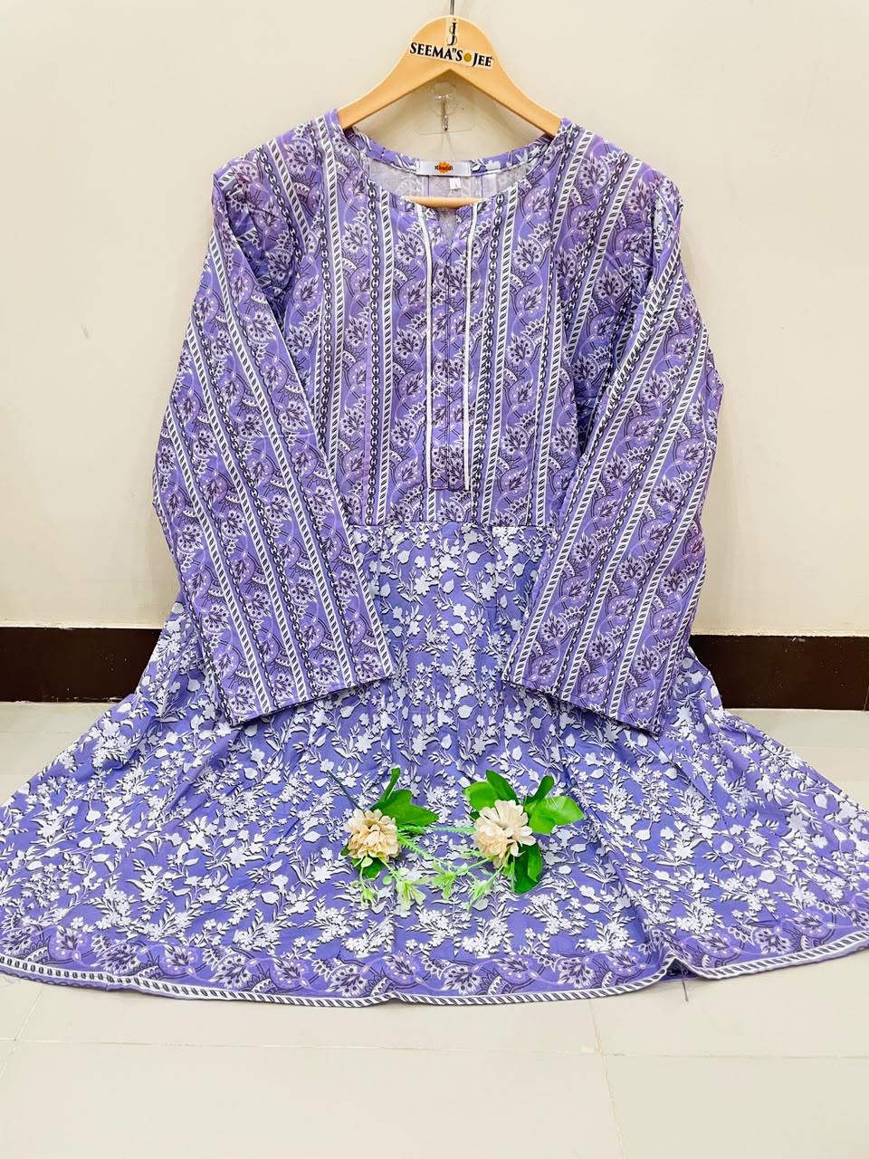 KHAADI – 1 Piece Purple Frock