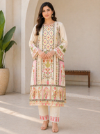 Lunara  Bana Dora Swiss Lawn 2 Piece Stitched Suit