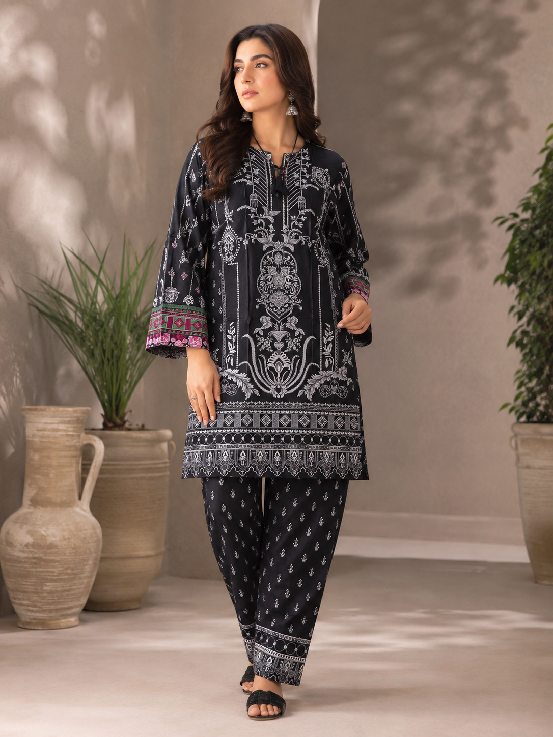 Noorani – Branded 2 Piece Pure Lawn