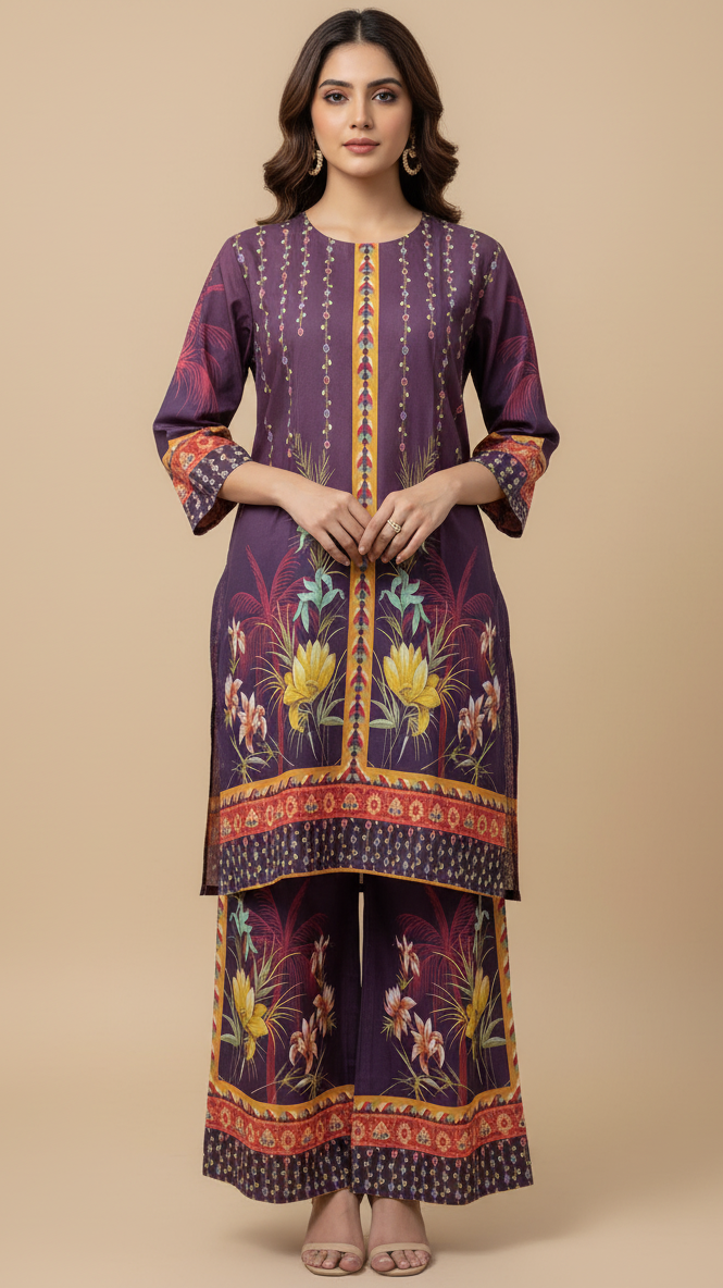 Self Russian Silk - 2Pc