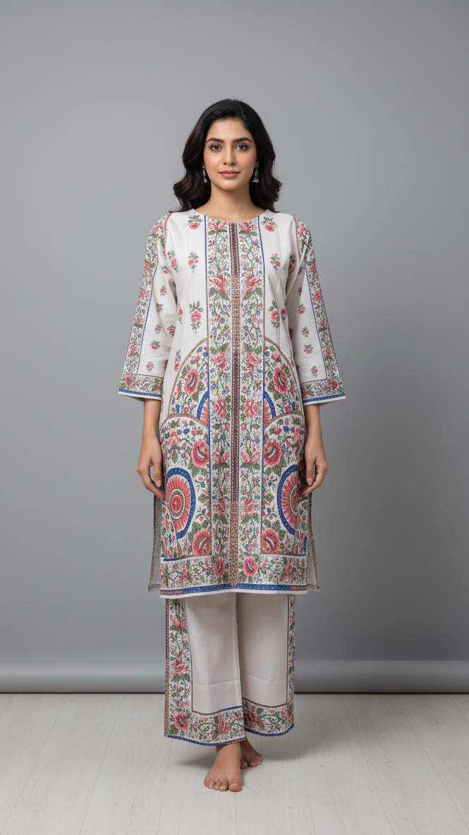 Self Russian Silk - 2Pc