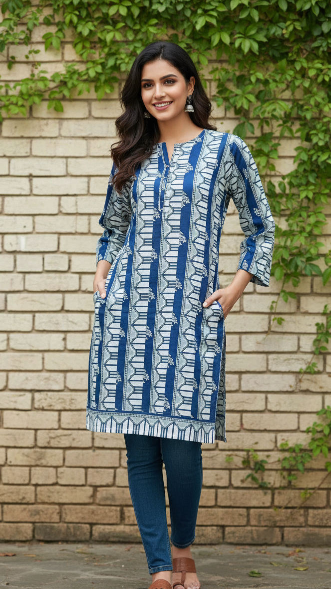 Premium Quality Pure Khaddar Kali Frock 1Pc