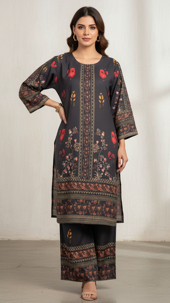 Self Russian Silk - 2Pc